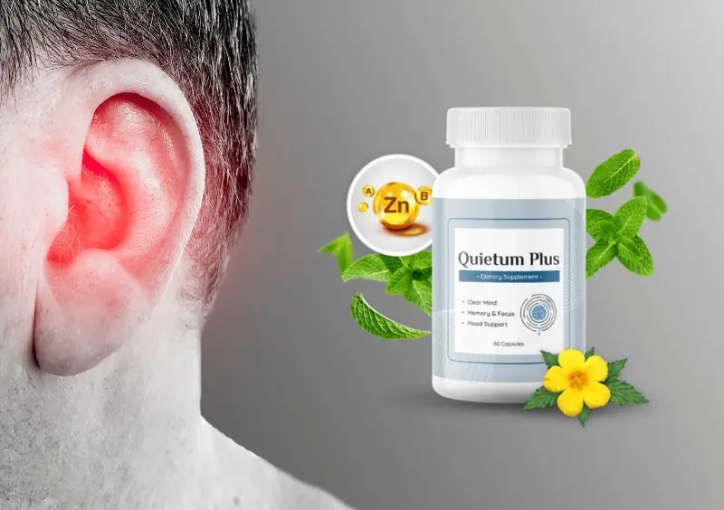 Natural support for ear health with Quietum Plus