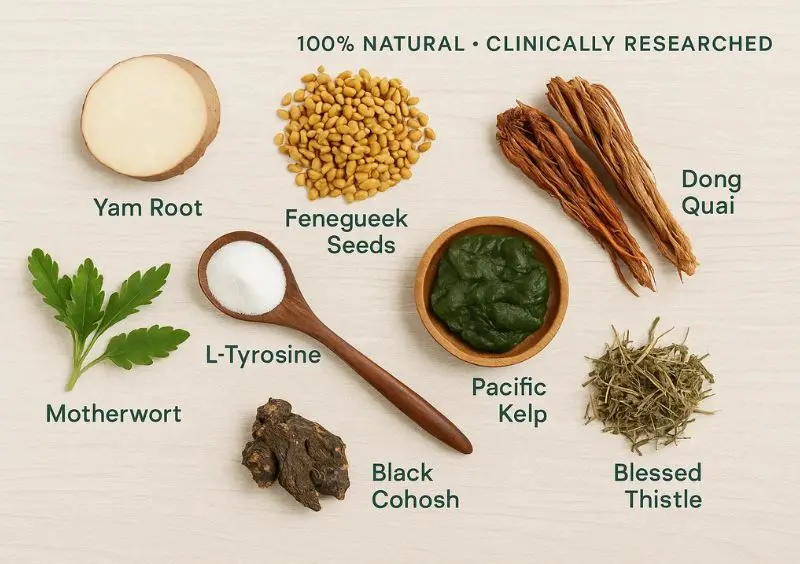 Core natural ingredients that nourish and protect healthy hearing function